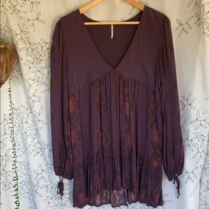 Free People Tunic Mini Dress